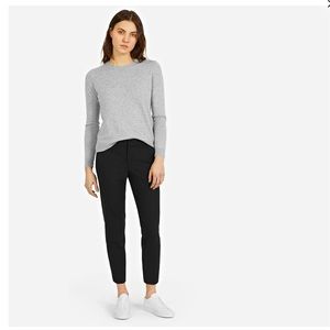 Everlane The Wool Slim Trouser Pants in Black Size 12